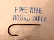 Round taper blind eye hooks