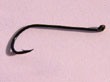 In pointed single black up eyed fly hooks - Partridhe hooks 