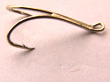 CS142S salar double silver salmon hooks